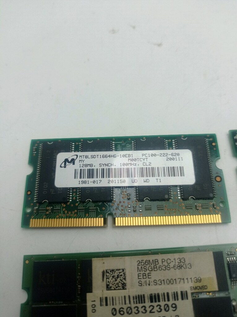 PC100 PC133 128mb ve 256mb - 2