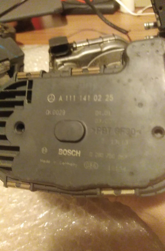 MERCEDES M111 MOTOR GAZ KELEBEK C W203 S203 CL203 C180 C200 - 4