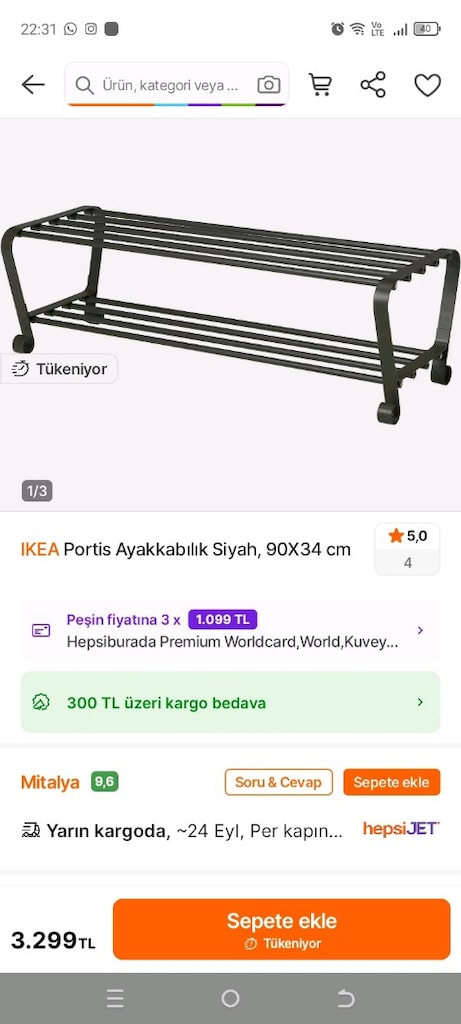 ikea ayakkabılık - 2