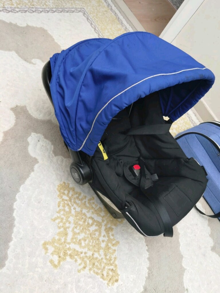 bebek puset i oto koltuğu da olur ikisiebir arada temiz uygun şok baby - 6