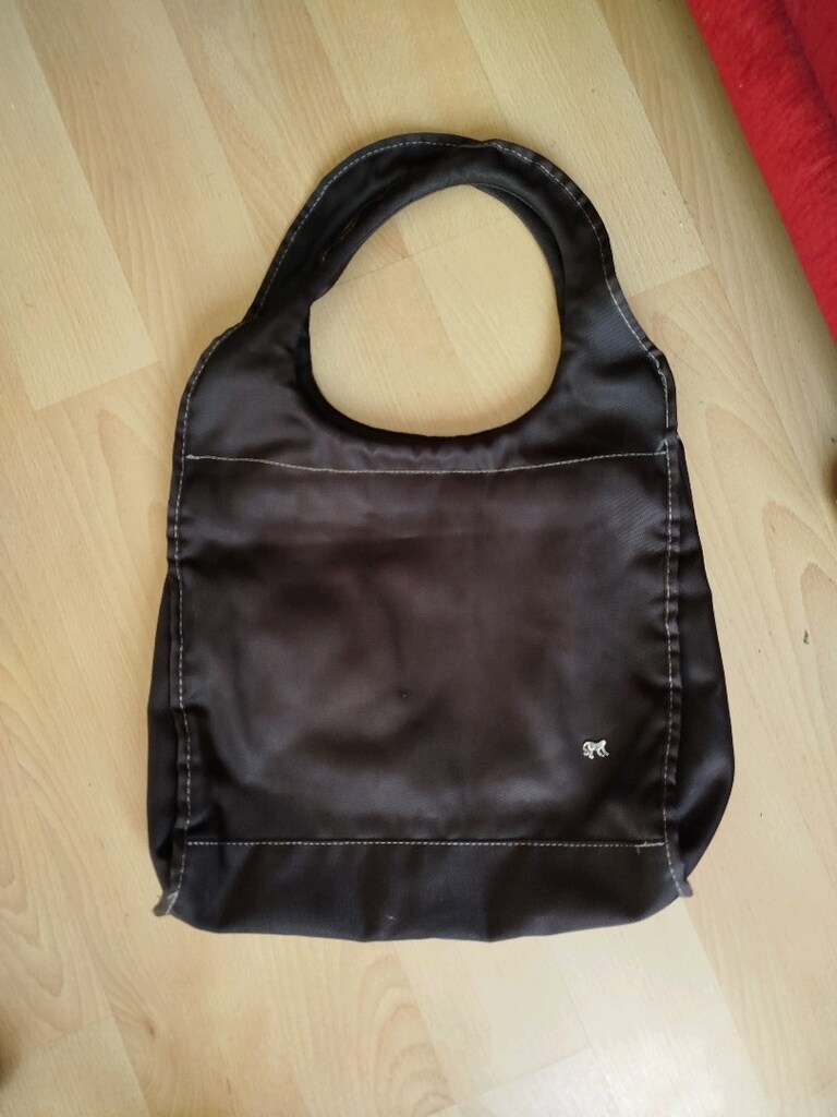 Sıfır çok şık cüzdanlı fermuarlı cepli kumaş çanta boy 34 eni 38 cm - 10