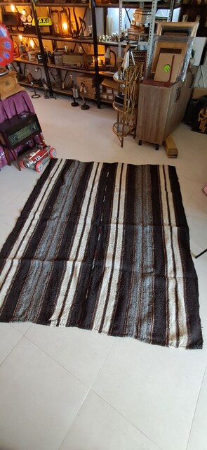 Keçi Kılı El Dokuması Antika Kilim