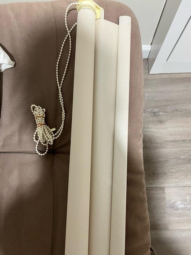 yeni yıkatılmış stor perde