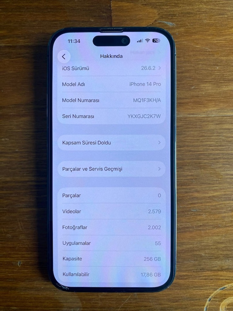 Apple İphone 14 PRO 256 GB kayıtlı - 5