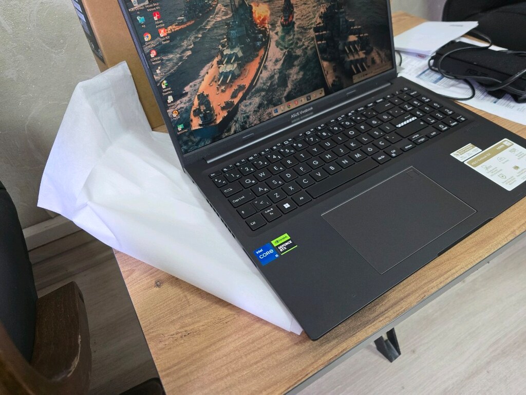 ASUS VIVOBOOK I5 12TH 2 TB M2 SSD RTX EKRAN KARTI - 6