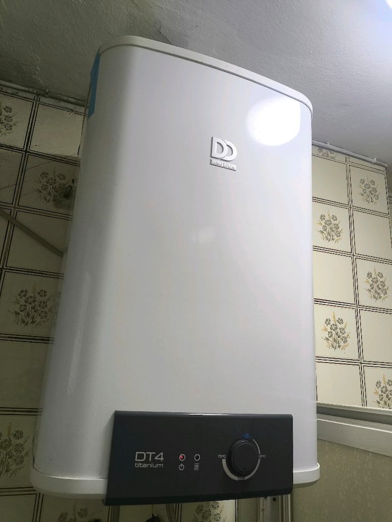 DEMIRDOKUM DT4 Titanium Kazan 65 L 65 l Termosifon Beyaz - 2
