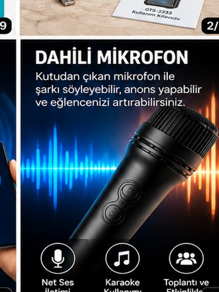 bluetooth mikrofonlu höperlör - 3