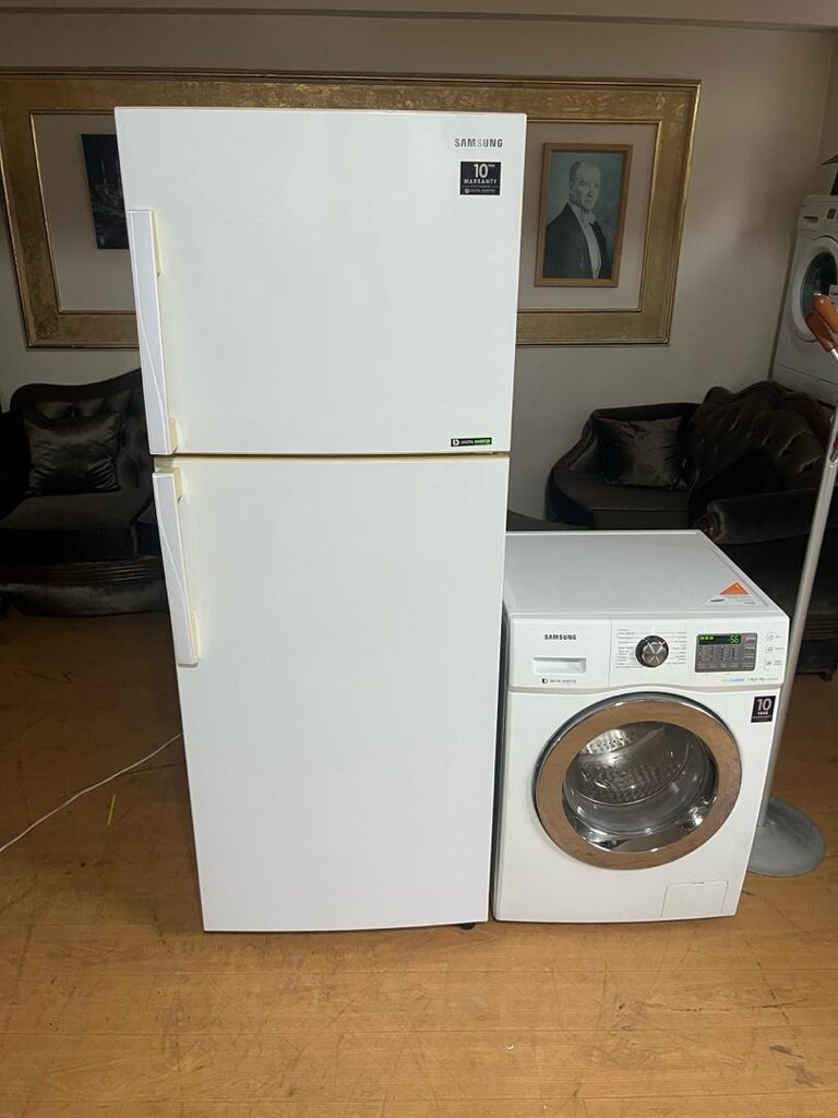 Buzdolabı & kurutmalı çamaşır makinesi adrese teslim Samsung - 4