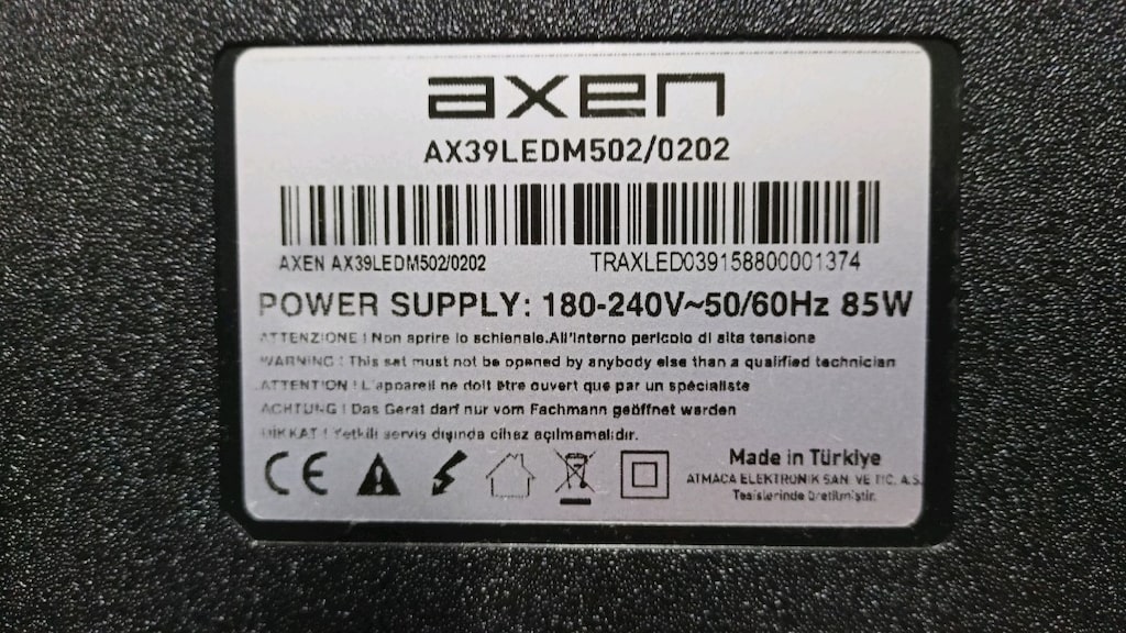 Axen 40 İnç Full HD TV (PANEL ARIZALI) - 2