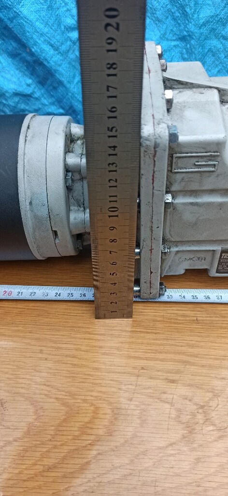 Transtecno Redüktörlü Dc Motor 24 Volt 500 watt 36 Nm - 8