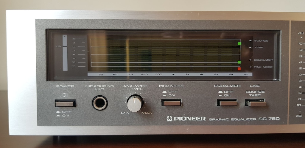 PIONEER SG-750 EKOLAYZER. AMBALAJ TEMİZLİKTE. EMSALSİZ. KUSURSUZ. - 19