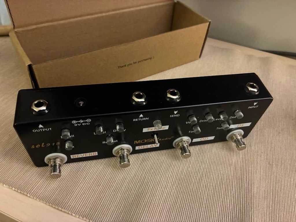 Mosky Elektro Gitar Efekt Pedalı - 2