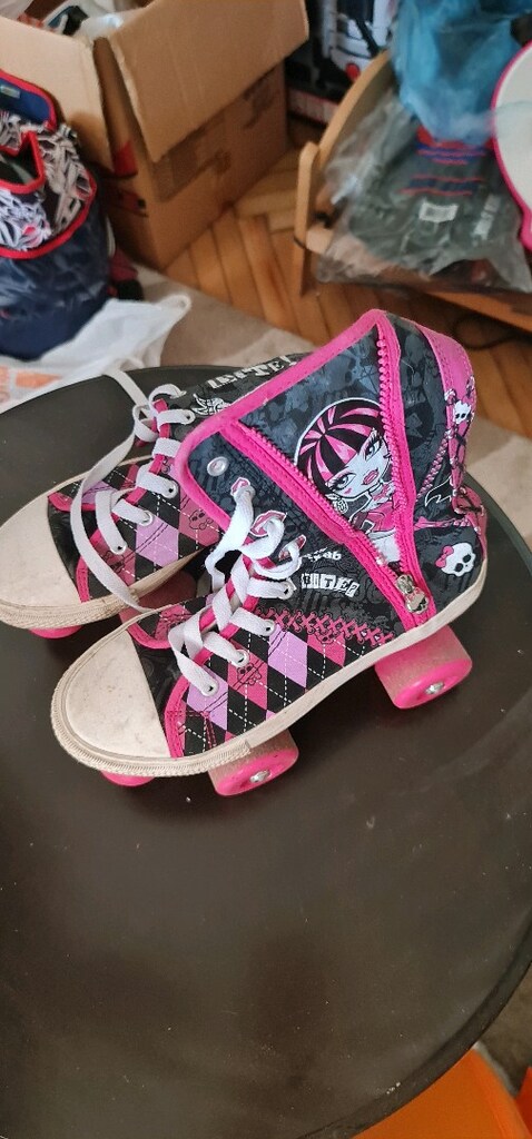 Monster High çocuk pateni, Quad Skates, 4 Tekerlekli Pateb - 2