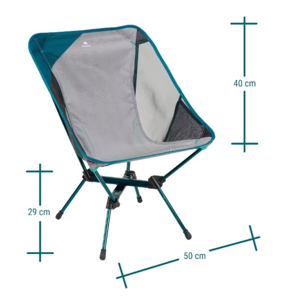 2x Quechua Katlanır Kamp Sandalyesi L MH500 - 2
