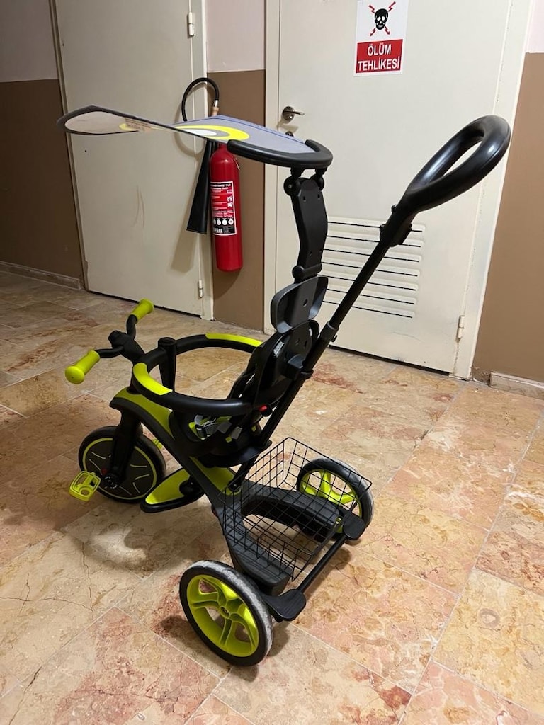 Globber Explorer 4 in 1 yeşil çocuk bisikleti (ÜCRETSİZ KARGO) - 2