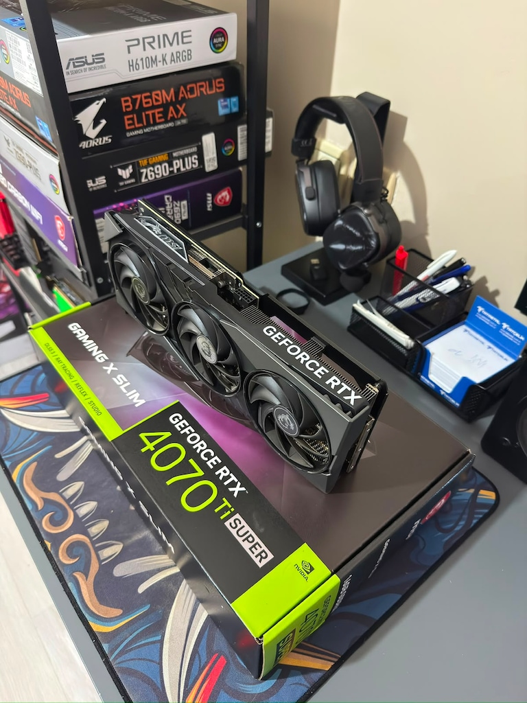 MSI RTX 4070 TI Gaming X Slim 12G 192 Bit GDDR6X 12 GB Ekran Kartı - 4
