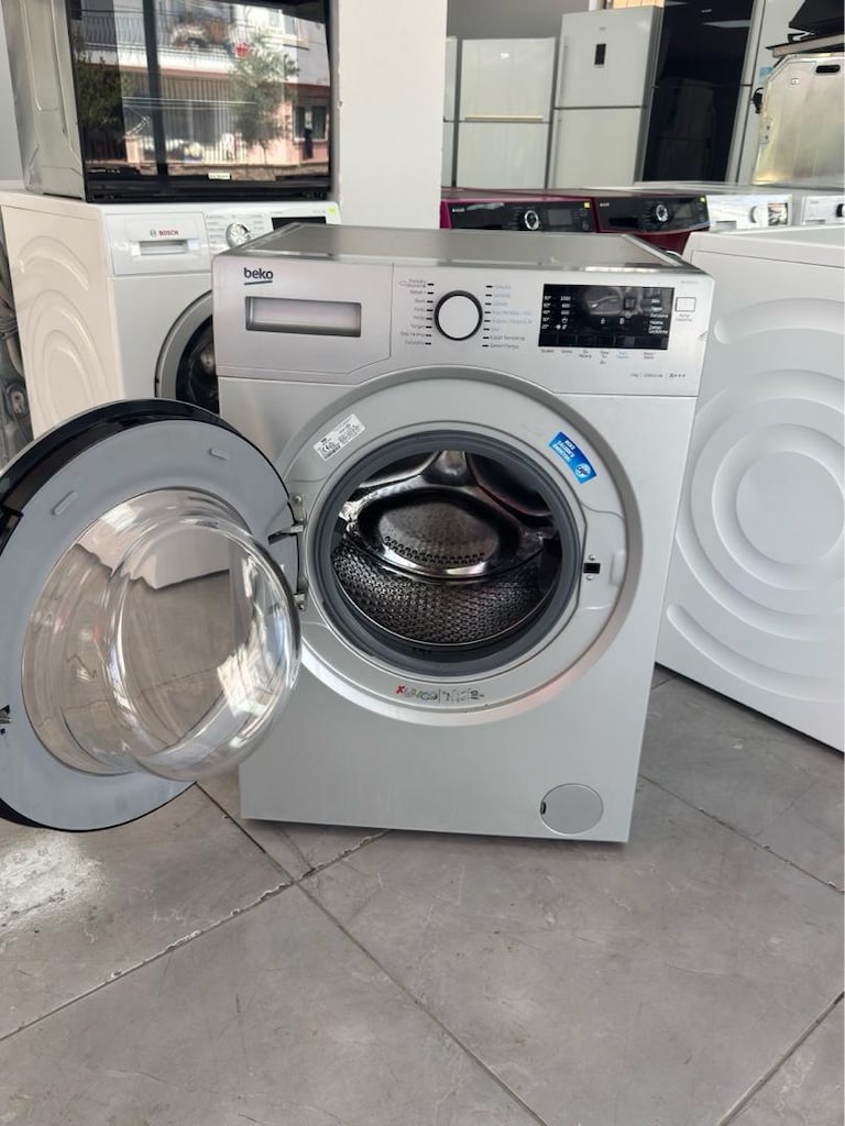 Beko 9 kg A+++ Enerji İNVERTIR Çamaşır makinesi ADRESE TESLİM - 6