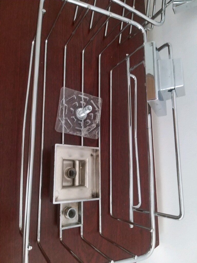 Tekno-tel EASYFİX YAPIŞKANLI TEK KATLI BANYO RAFI (2 adet) - 5