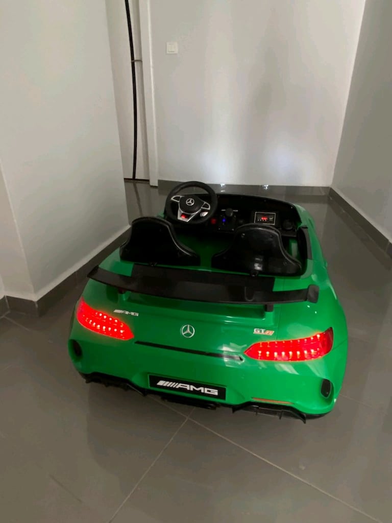 12V Çift Kişilik Mercedes Akülü Araba - 3