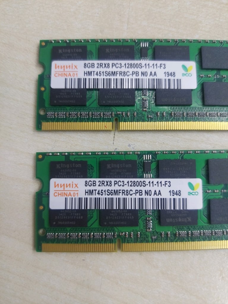 2x8gb ddr3 ram - 2