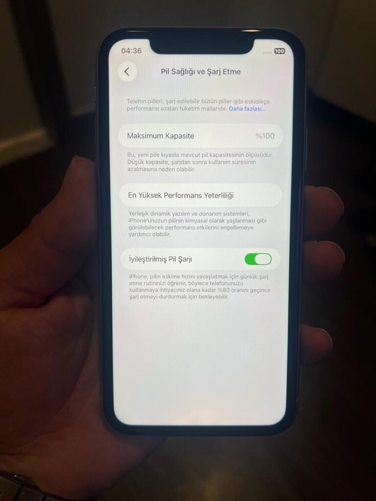 iPhone 11 64 GB %100 Türkiye Cihazı - 4
