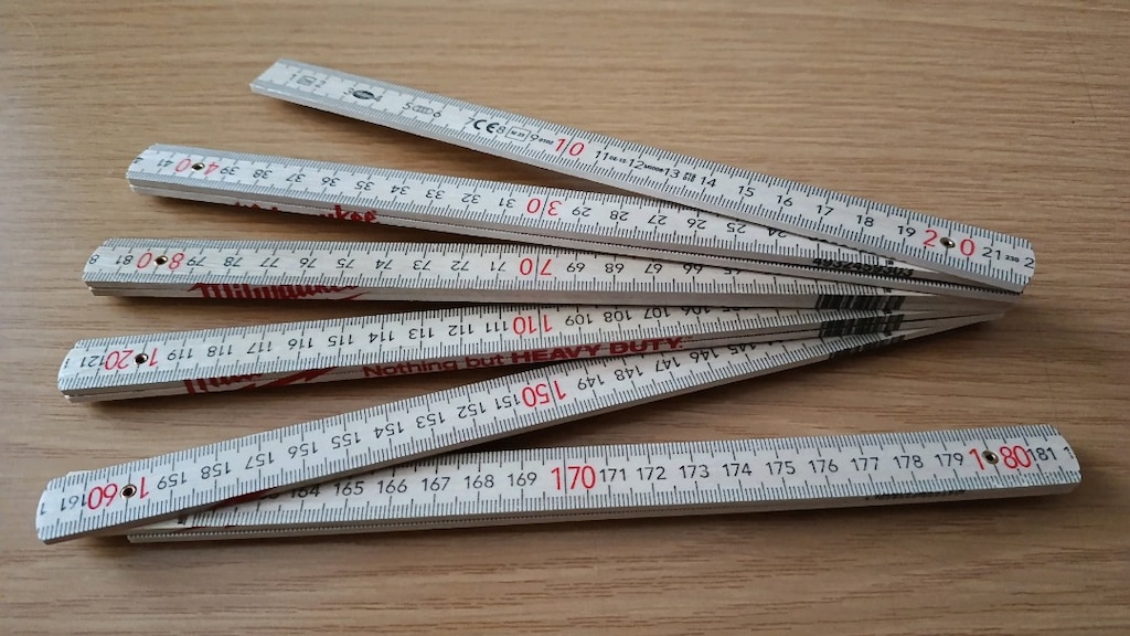 MİLWAUKEE AHŞAP KATLANIR METRE. - 5