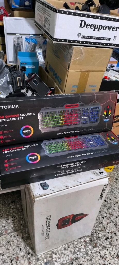 metal kasa, klavye mouse seti. - 2