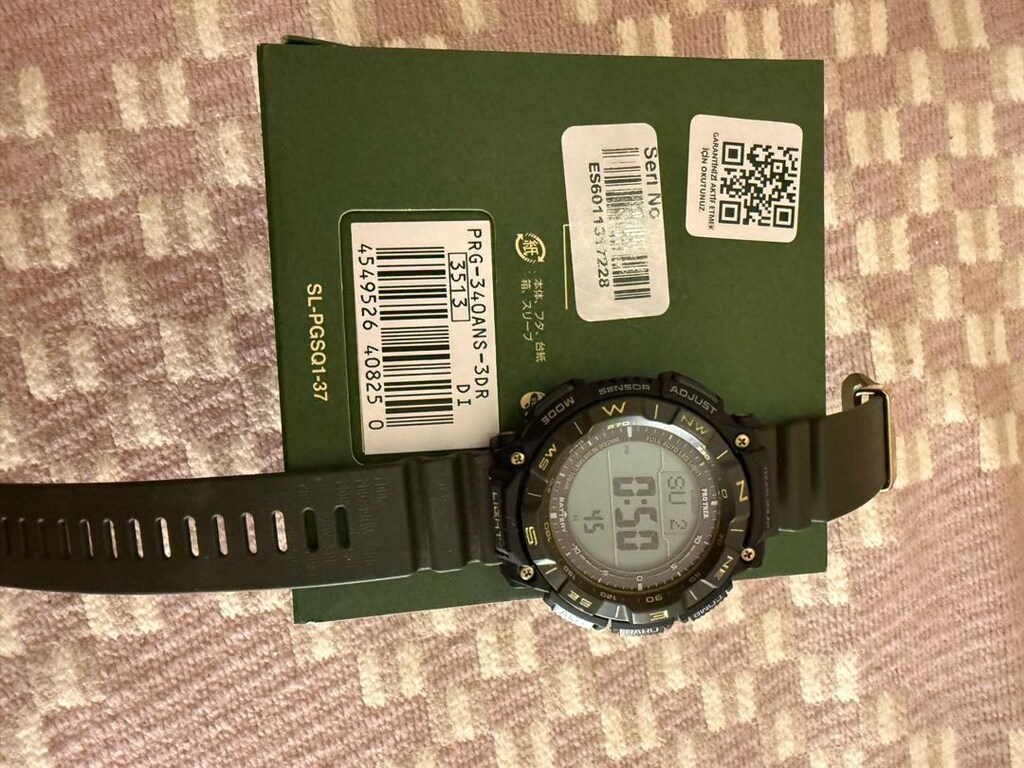 Casio Protrek 340 Anniversary 30th Serisi - 2