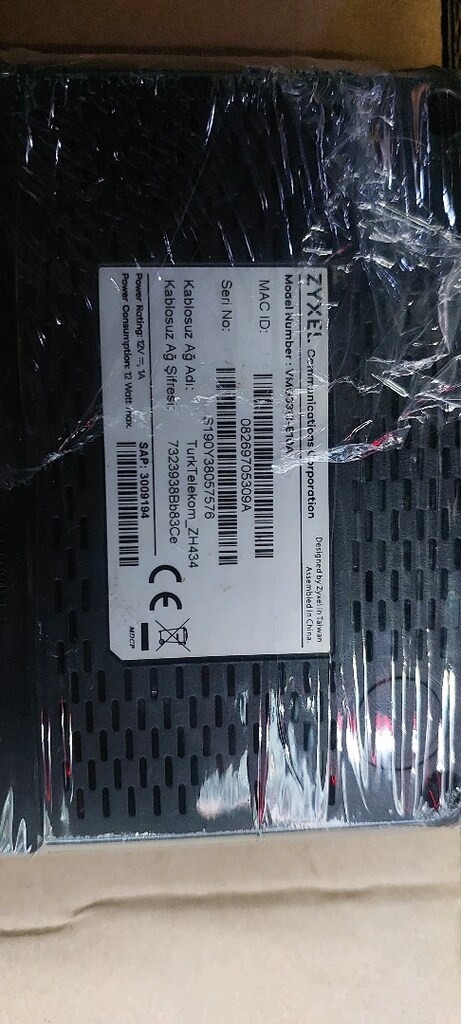 9 ADET ZYXEL VMG3313 SIKINTISIZ MODEM - 7