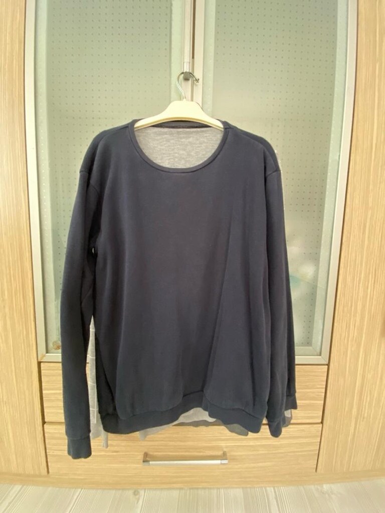 Lacivert bisiklet yaka sweatshirt - 3