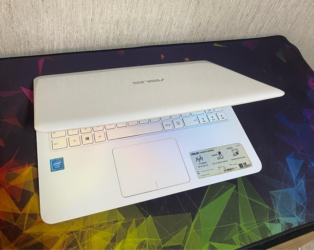 ASUS-YENİ NESİL-4GB RAM-128GB SSD-BATARYALI-BEMBEYAZ-14” LAPTOP - 5