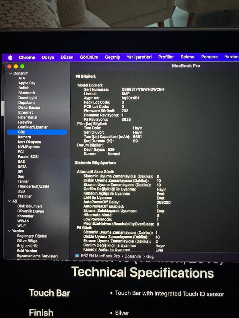 MACBOOK PRO 2017 512gb 15" - 2