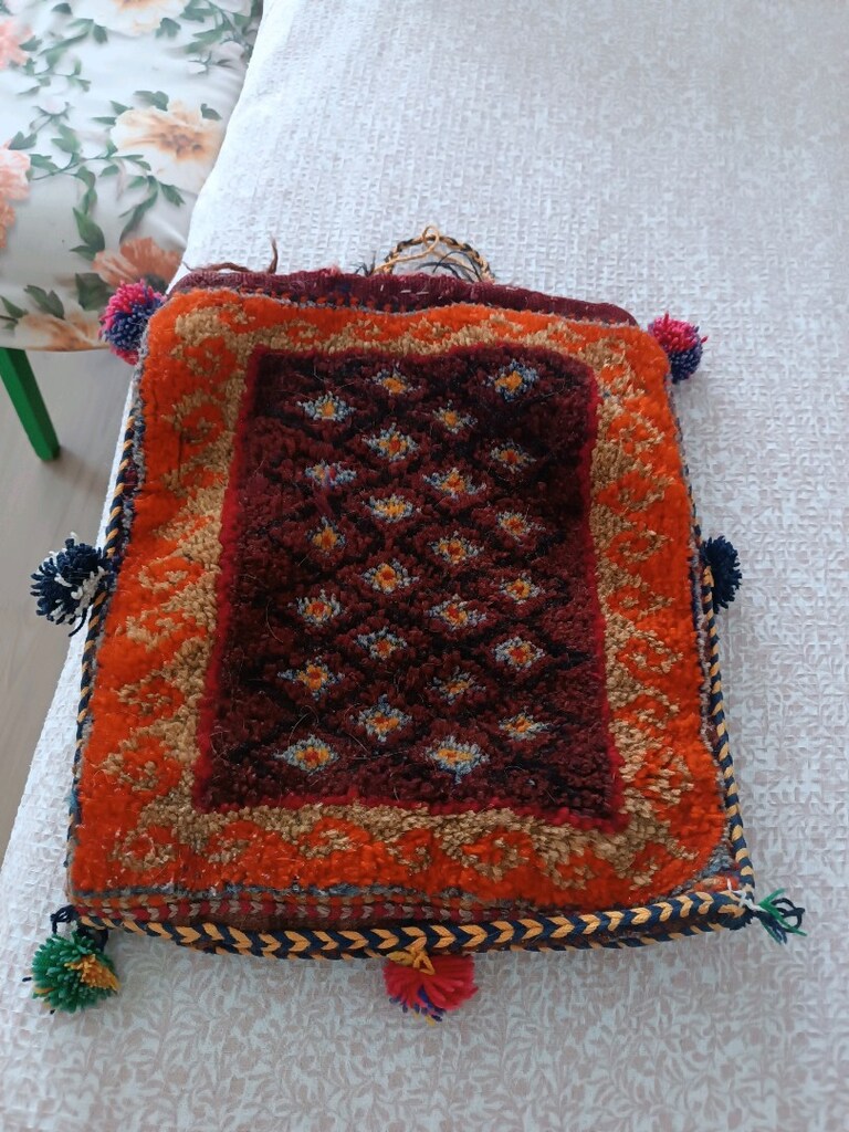 El Halı Dokuma Heybe Ya da Yastık - 3