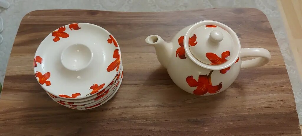 Porselen demlik ve yumurtalıklar - 3