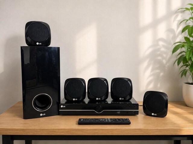 LG 5.1 Ev Sinema Sistemi – Güçlü Ses, Komple Set!