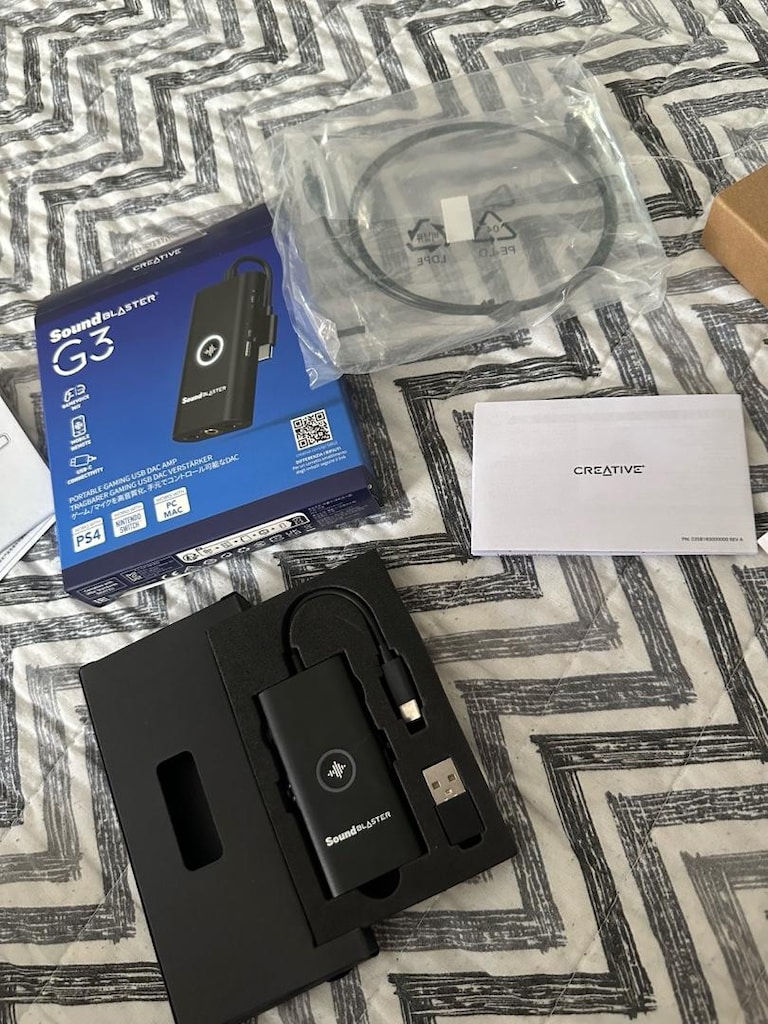 Creative Sound Blaster G3 Taşınabilir Ses Kartı / Amfi Sıfır - 2