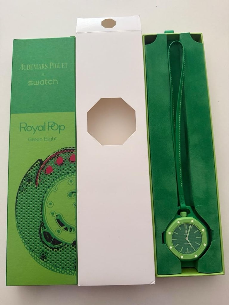 ap x swatch royal pop collab saatler - 6