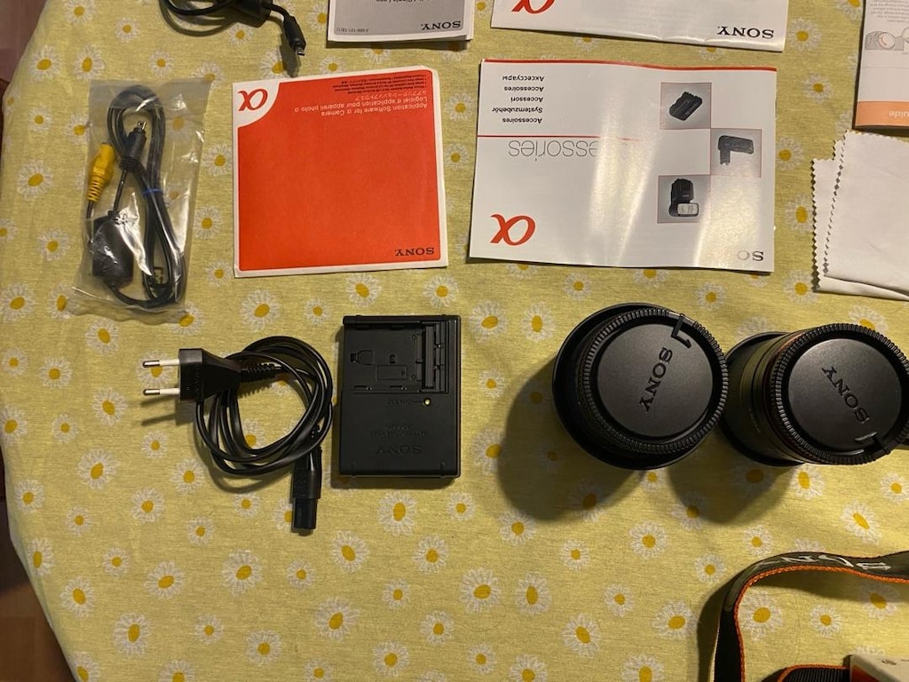 Sıfır Ayarında-Kutulu-Lowepro Çantalı-Sony A350 Fotoğraf Makinası - 5