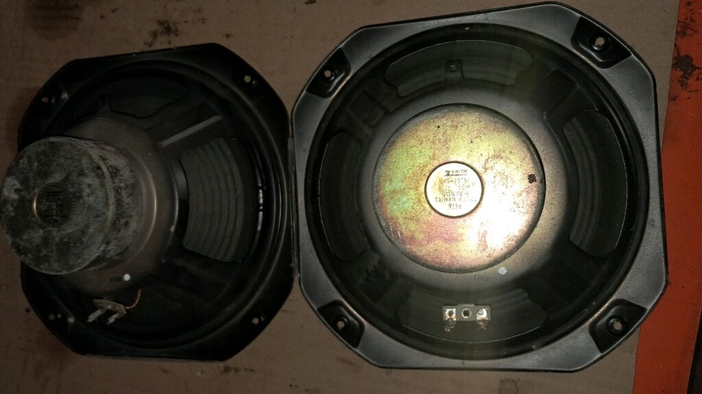 Vintage 1950 Ler Karton hifi Kolon - 2