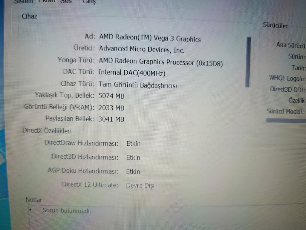 EKRAN KARTLI YOGA C340 | Ryzen 3 | 8 GB RAM | 128 GB SSD | Dokunmatik - 9