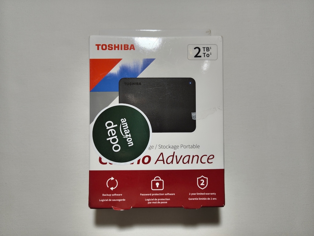 Toshiba Canvio Advance 2TB Taşınabilir Harici HDD - SIFIRA YAKIN - 6