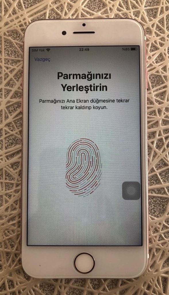 iPhone 7 TR 32gb parmak izi çalışıyor sorunsuz - 3