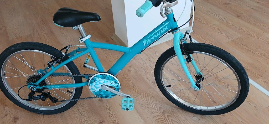 Btwin çocuk bisikleti 20 jant Decathlon YENİ GİBİ Ön Sepetli - 15