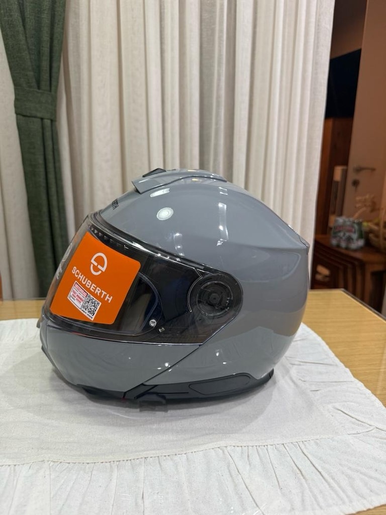hiç kullanılmamış SCHUBERTH C5 concrete grey