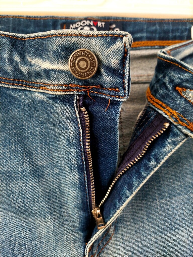 MOONART bayan Skinny Jean pantolon - 6