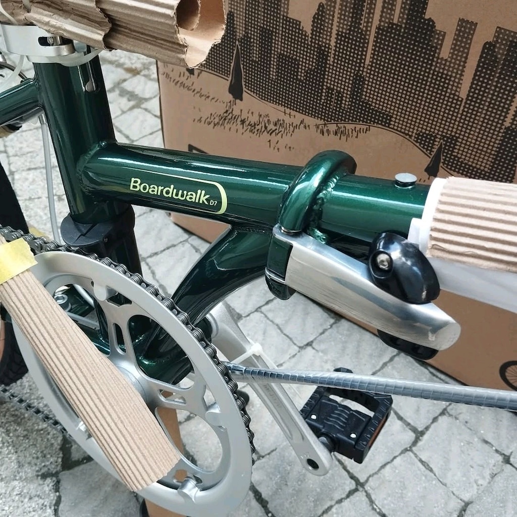 2026 MODEL SIFIR KAPALI KUTU DAHON BOARDWALK D7 Katlanır Bisiklet - 4