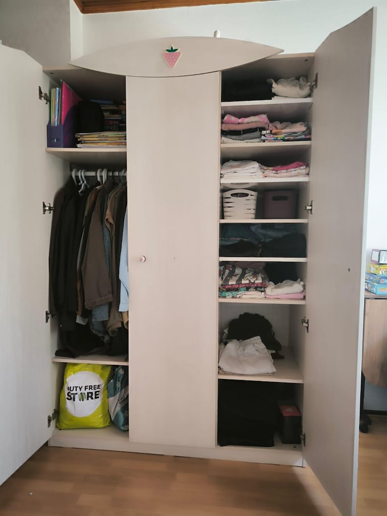 Çilek Mobilya 3 Kapaklı Genç / Çocuk Odası Gardırobu - Temiz - 3