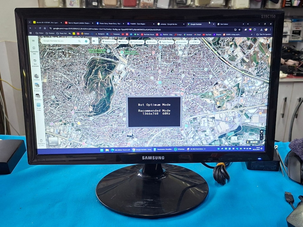 Samsung 18.5" 5ms S19C150F Geniş Ekran LED Monitör - 3