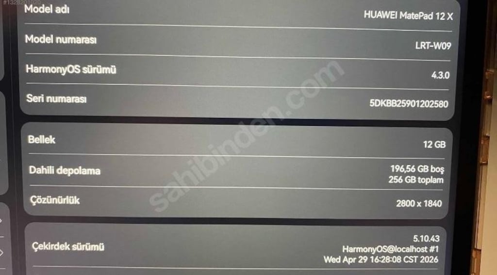 Temiz Huawei 12x Matepad Papermatte tablet - 8