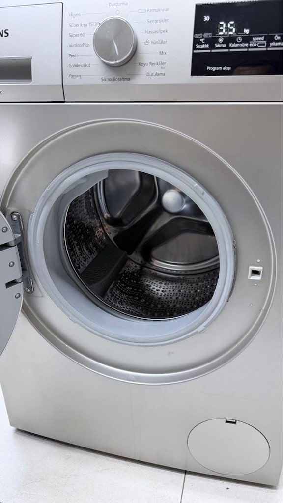 Siemens 9 Kg İnox Yeni Model İnverter Çamaşır Makinesi - 14